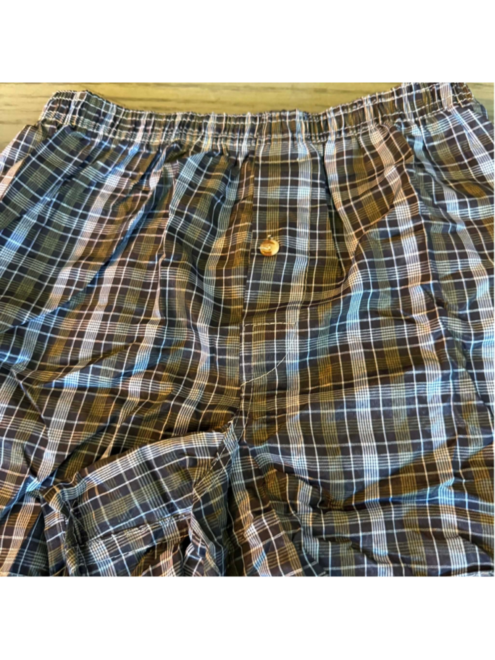 Michael Adams Women's Plaid Boxers Size S (28-30) 8 Pcs